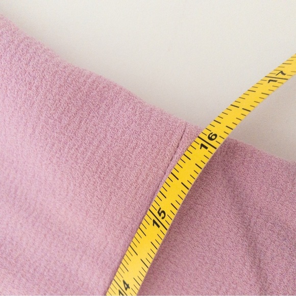 NEW Anthropologie Dress The Population Rory Side-Fringe Midi Dress Pink Rose - Picture 14 of 16